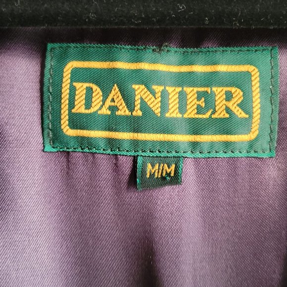 VINTAGE DANIER 100% Leather Petty Coat - Picture 10 of 11